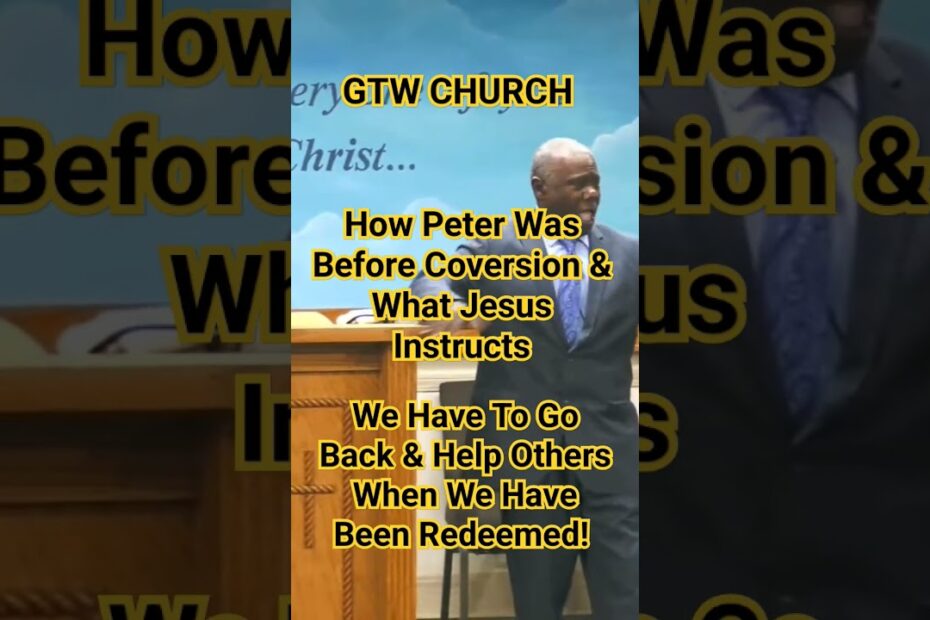 We Have To Go Back & Help Others Out Of Sin