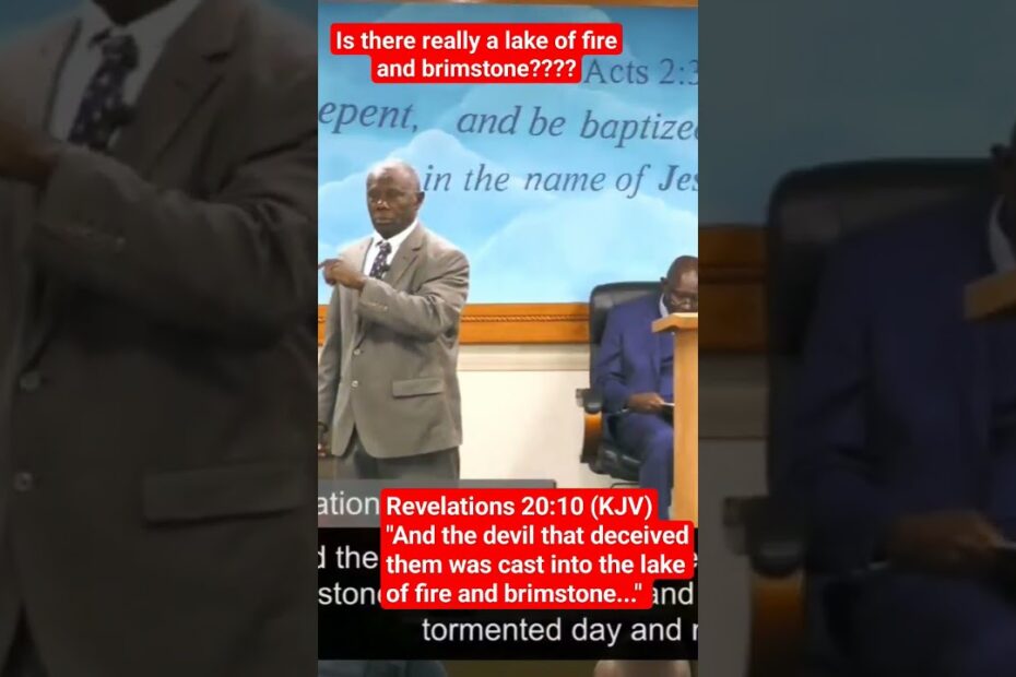 Lake of Fire and Brimstone ~Elder Render #church #faith #religion #jesus #biblestudy #god #holy