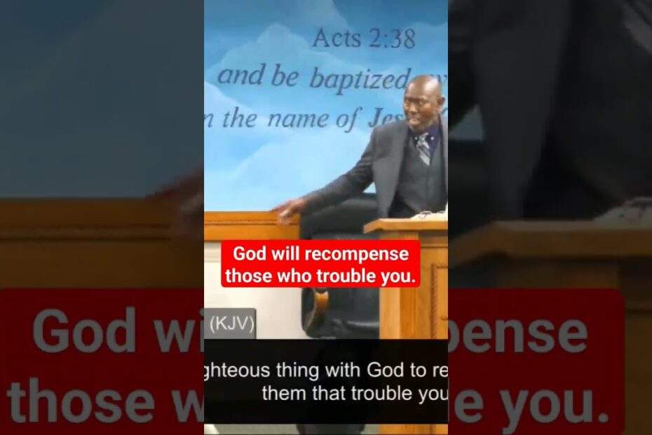 Don't Worry About Those That Trouble You ~Bishop Bryant #church #jesus #religion #god #faith #holy